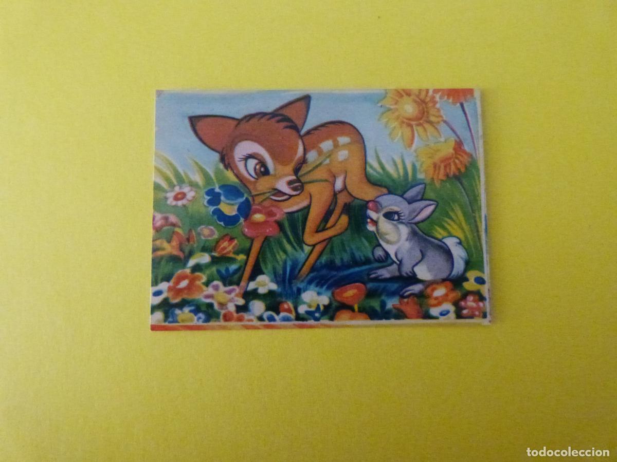 Coleccionismo Cromos antiguos: CROMO PAPEL BAMBI DESPEGADO N&ordm; 61 A&Ntilde;O 1961 ALBUM BAMBI FHER