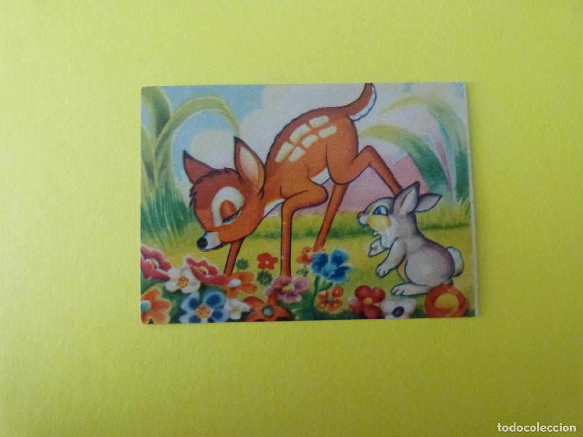 Coleccionismo Cromos antiguos: CROMO PAPEL BAMBI DESPEGADO N&ordm; 62 A&Ntilde;O 1961 ALBUM BAMBI FHER