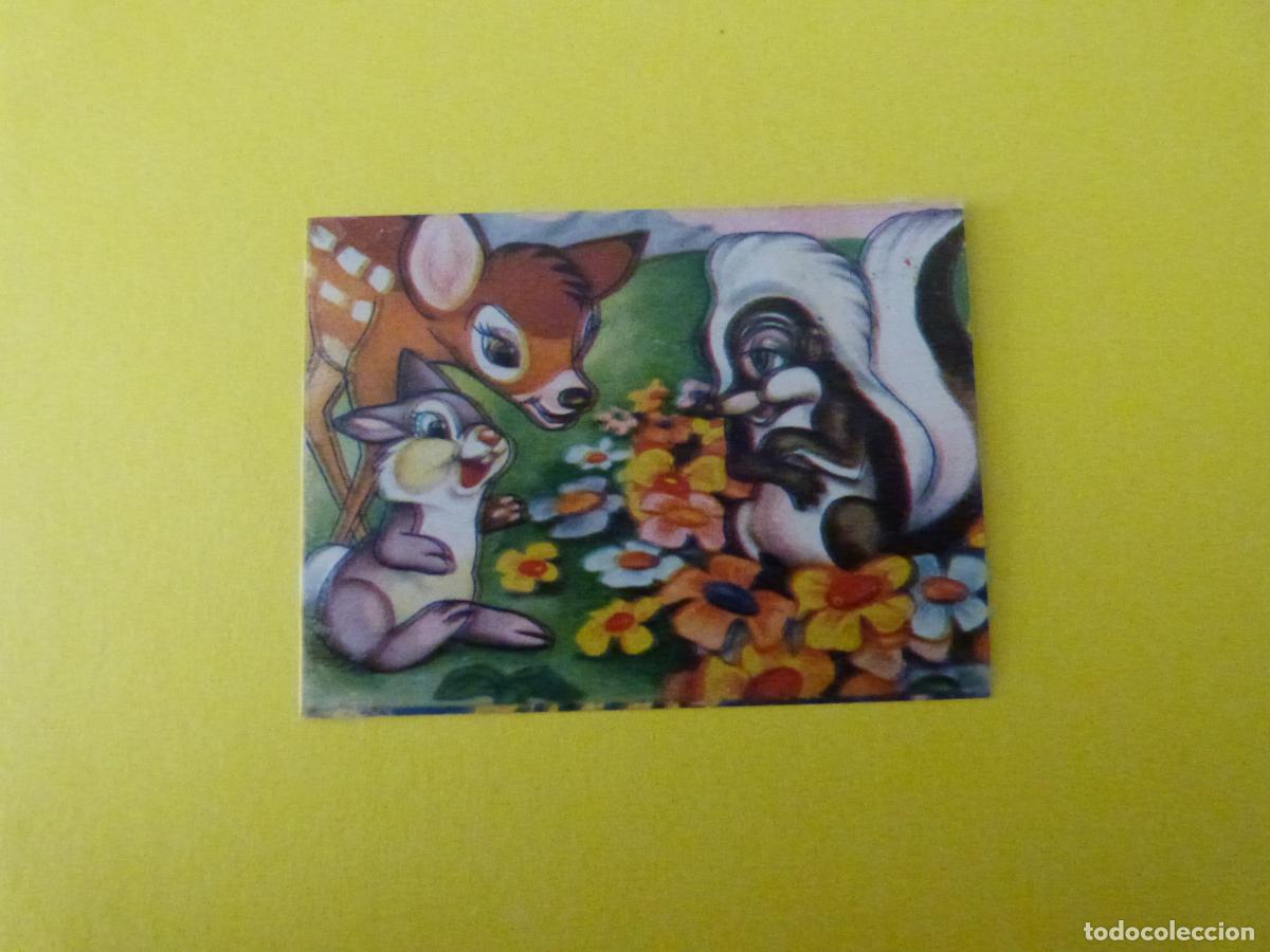 Coleccionismo Cromos antiguos: CROMO PAPEL BAMBI DESPEGADO N&ordm; 65 A&Ntilde;O 1961 ALBUM BAMBI FHER