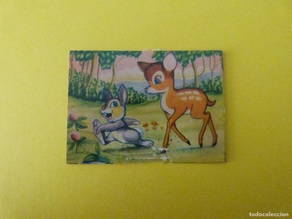 Coleccionismo Cromos antiguos: CROMO PAPEL BAMBI DESPEGADO N&ordm; 71 A&Ntilde;O 1961 ALBUM BAMBI FHER