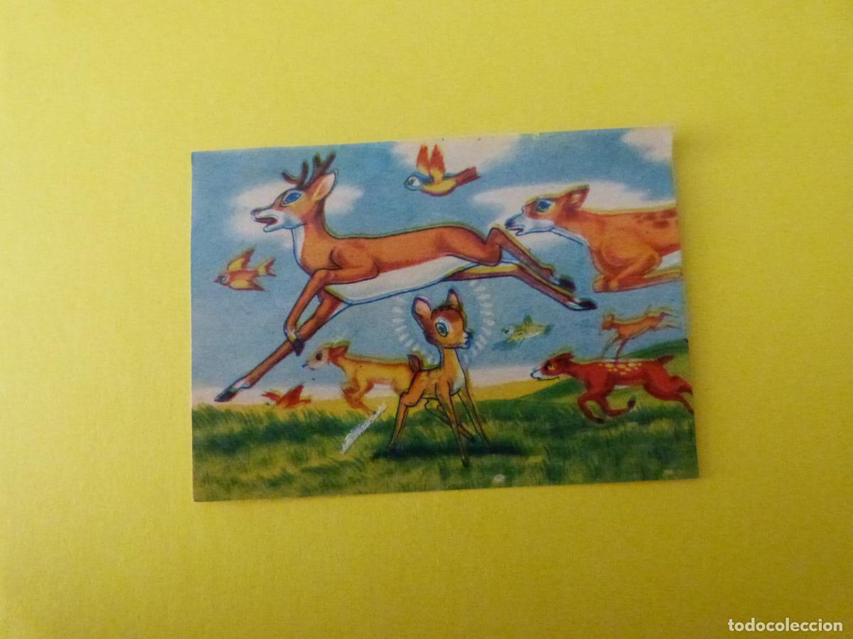 Coleccionismo Cromos antiguos: CROMO PAPEL BAMBI DESPEGADO N&ordm; 95 A&Ntilde;O 1961 ALBUM BAMBI FHER