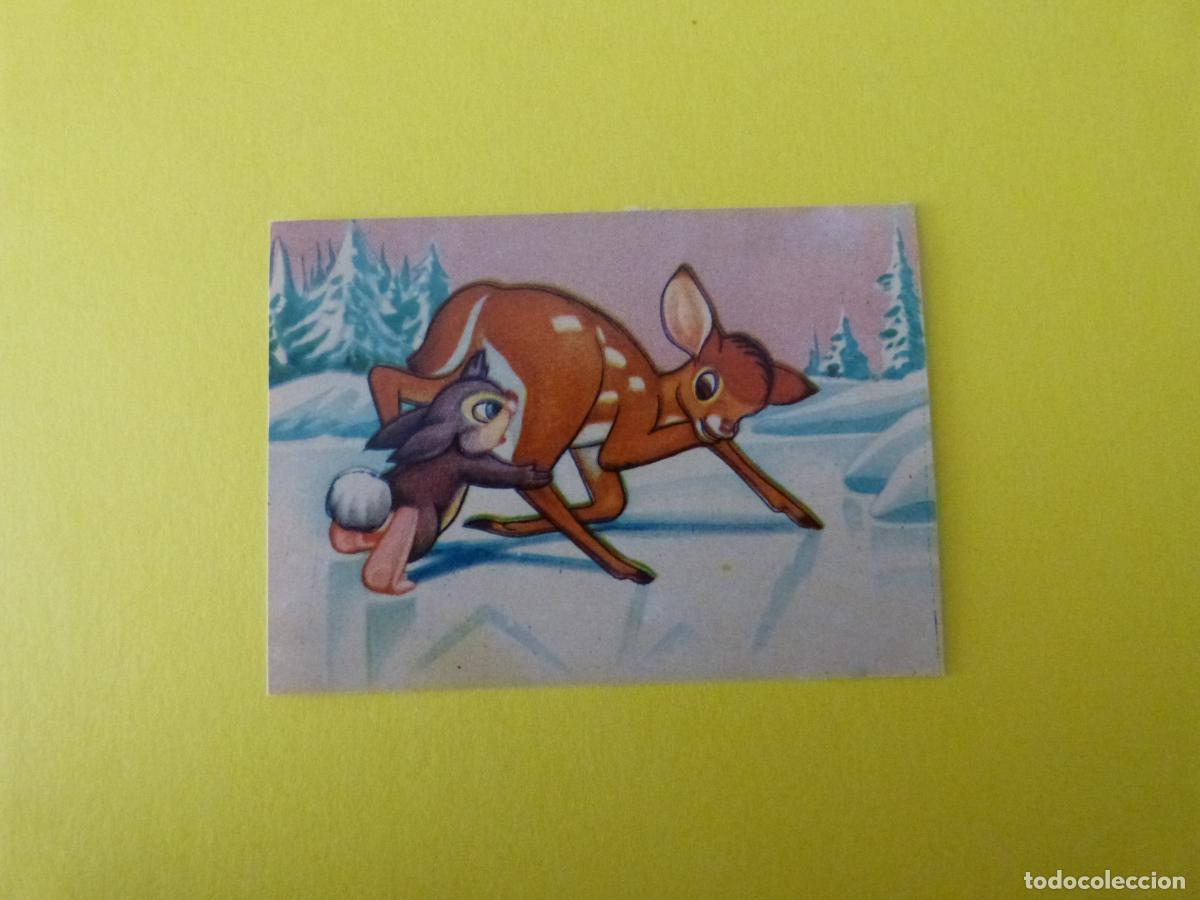 Sammeln alte Sammelbilder: CROMO PAPEL BAMBI DESPEGADO N&ordm; 113 A&Ntilde;O 1961 ALBUM BAMBI FHER