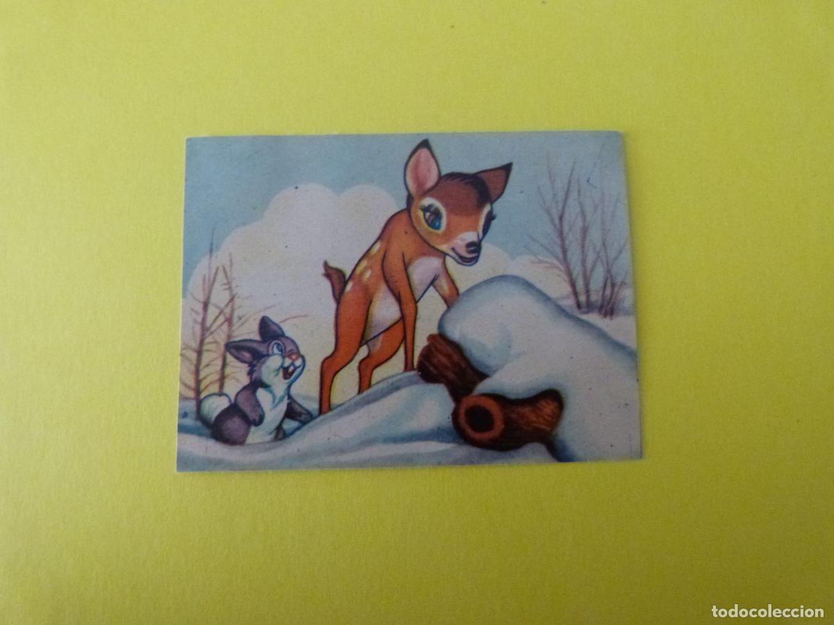 Coleccionismo Cromos antiguos: CROMO PAPEL BAMBI DESPEGADO N&ordm; 117 A&Ntilde;O 1961 ALBUM BAMBI FHER