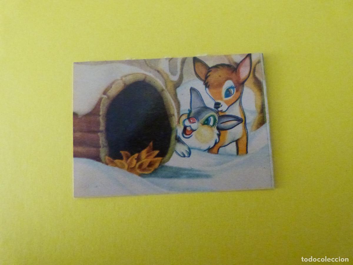 Coleccionismo Cromos antiguos: CROMO PAPEL BAMBI DESPEGADO N&ordm; 118 A&Ntilde;O 1961 ALBUM BAMBI FHER