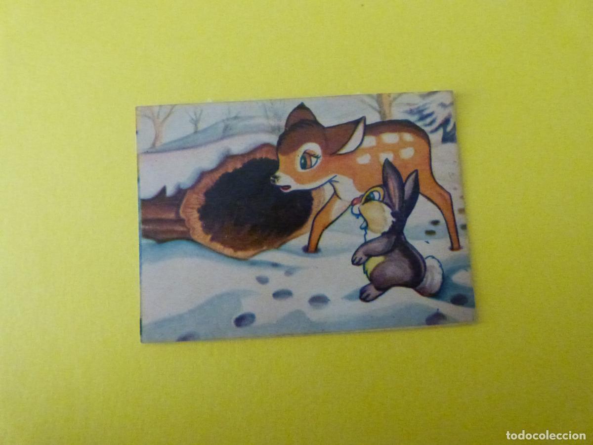 Coleccionismo Cromos antiguos: CROMO PAPEL BAMBI DESPEGADO N&ordm; 124 A&Ntilde;O 1961 ALBUM BAMBI FHER