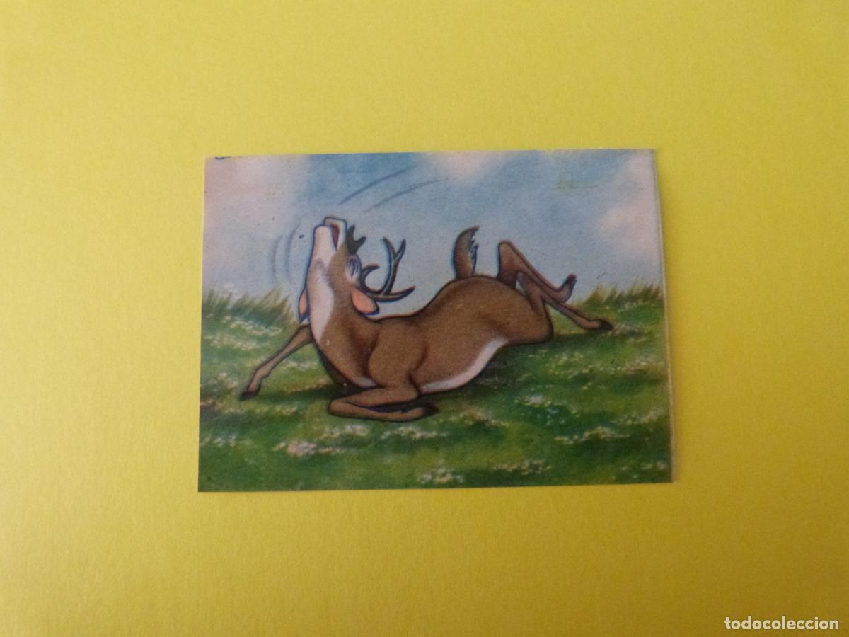 Coleccionismo Cromos antiguos: CROMO PAPEL BAMBI DESPEGADO N&ordm; 195 A&Ntilde;O 1961 ALBUM BAMBI FHER
