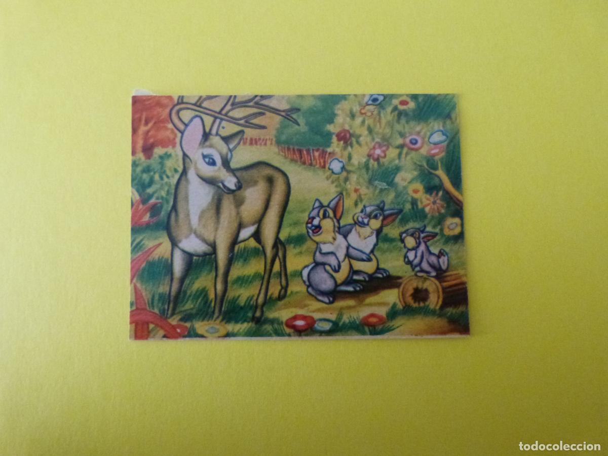 Coleccionismo Cromos antiguos: CROMO PAPEL BAMBI DESPEGADO N&ordm; 215 A&Ntilde;O 1961 ALBUM BAMBI FHER