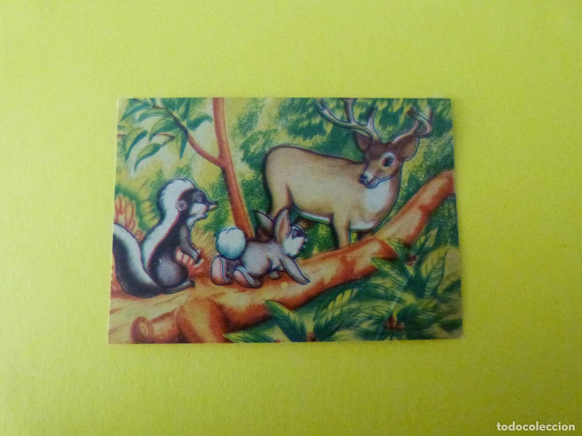 Coleccionismo Cromos antiguos: CROMO PAPEL BAMBI DESPEGADO N&ordm; 218 A&Ntilde;O 1961 ALBUM BAMBI FHER