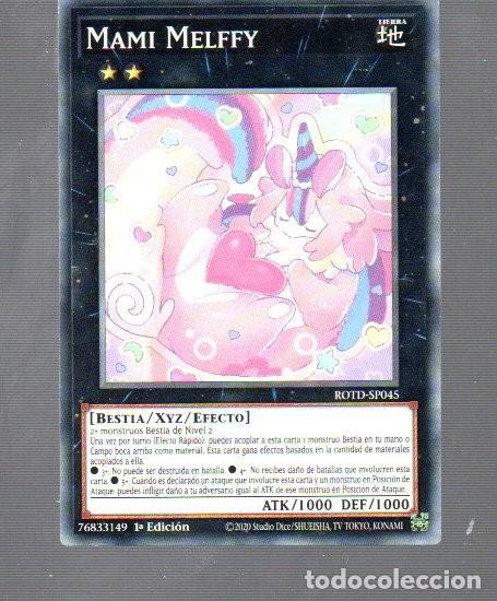 Coleccionismo Cromos antiguos: CROMO DE KONANI MIMI MELFFY N&ordm; SPO 45 DEL A&Ntilde;O 2020