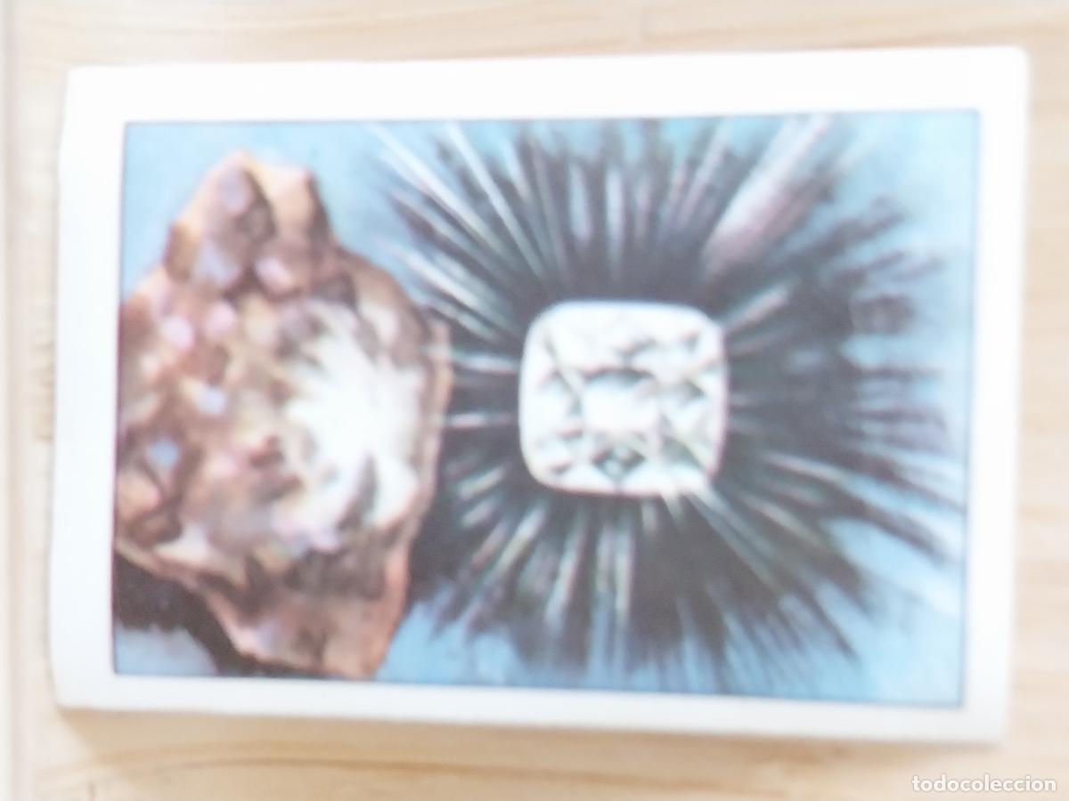 Coleccionismo Cromos antiguos: MINERALES EVOLUCION A&Ntilde;O 1959 CROMO CHOCOLATE NESTLE 5.7X4CMS