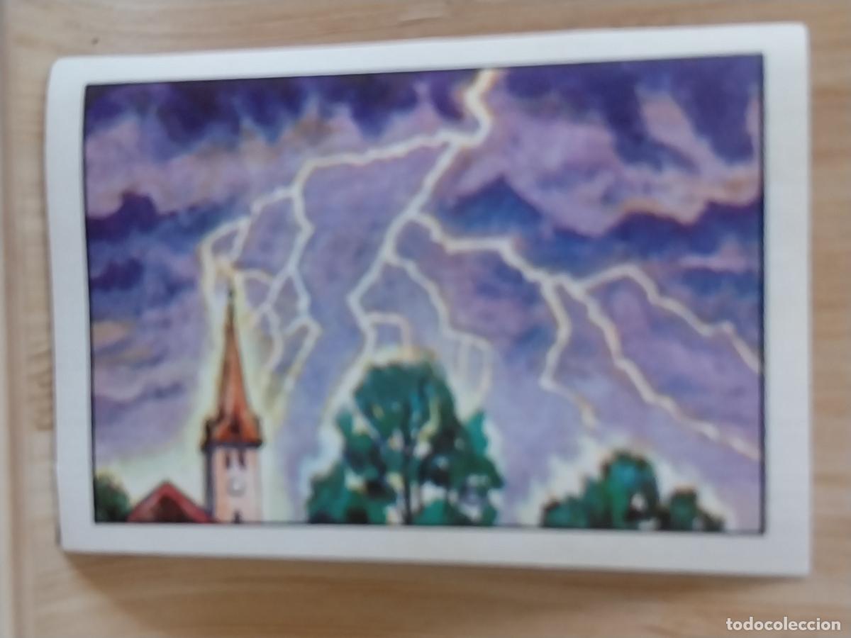 Coleccionismo Cromos antiguos: FENOMENOS LUMINOSOS CIELO A&Ntilde;O 1959 CROMO CHOCOLATE NESTLE 5.7X4CMS