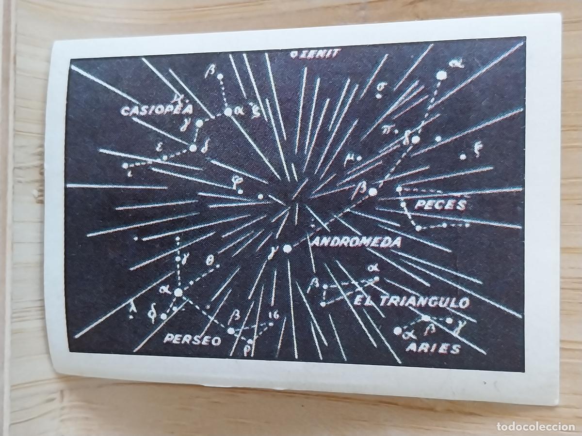 Coleccionismo Cromos antiguos: METEORITOS COMETOS A&Ntilde;O 1959 CROMO CHOCOLATE NESTLE 5.7X4CMS **