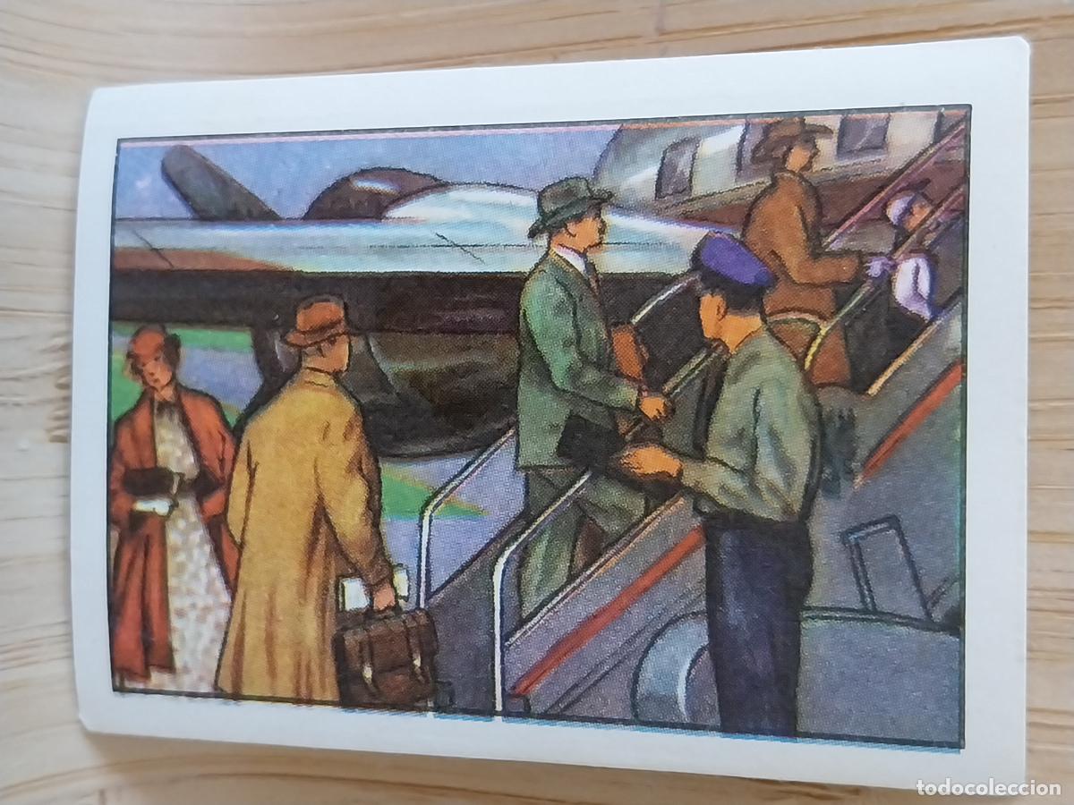 Coleccionismo Cromos antiguos: AEROPUERTO MODERNO A&Ntilde;O 1959 CROMO CHOCOLATE NESTLE 5.7X4CMS **