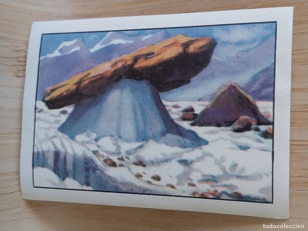 Coleccionismo Cromos antiguos: GLACIARES A&Ntilde;O 1959 CROMO CHOCOLATE NESTLE 5.7X4CMS **