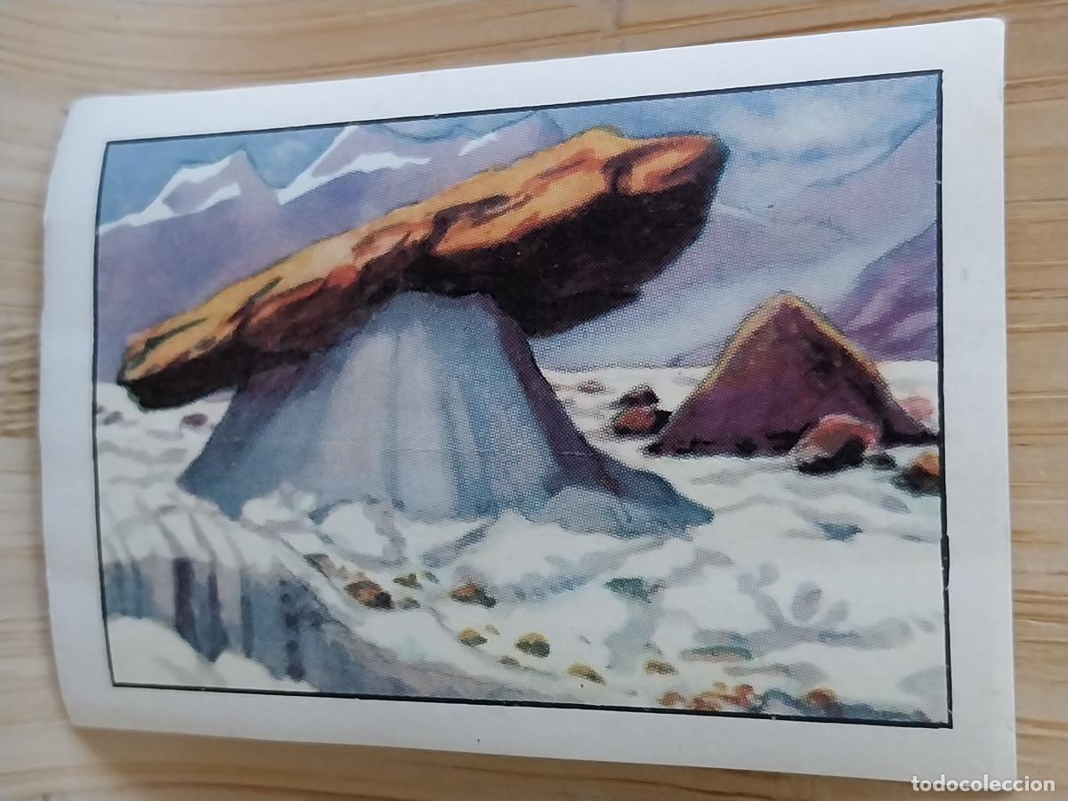 Coleccionismo Cromos antiguos: GLACIARES A&Ntilde;O 1959 CROMO CHOCOLATE NESTLE 5.7X4CMS *