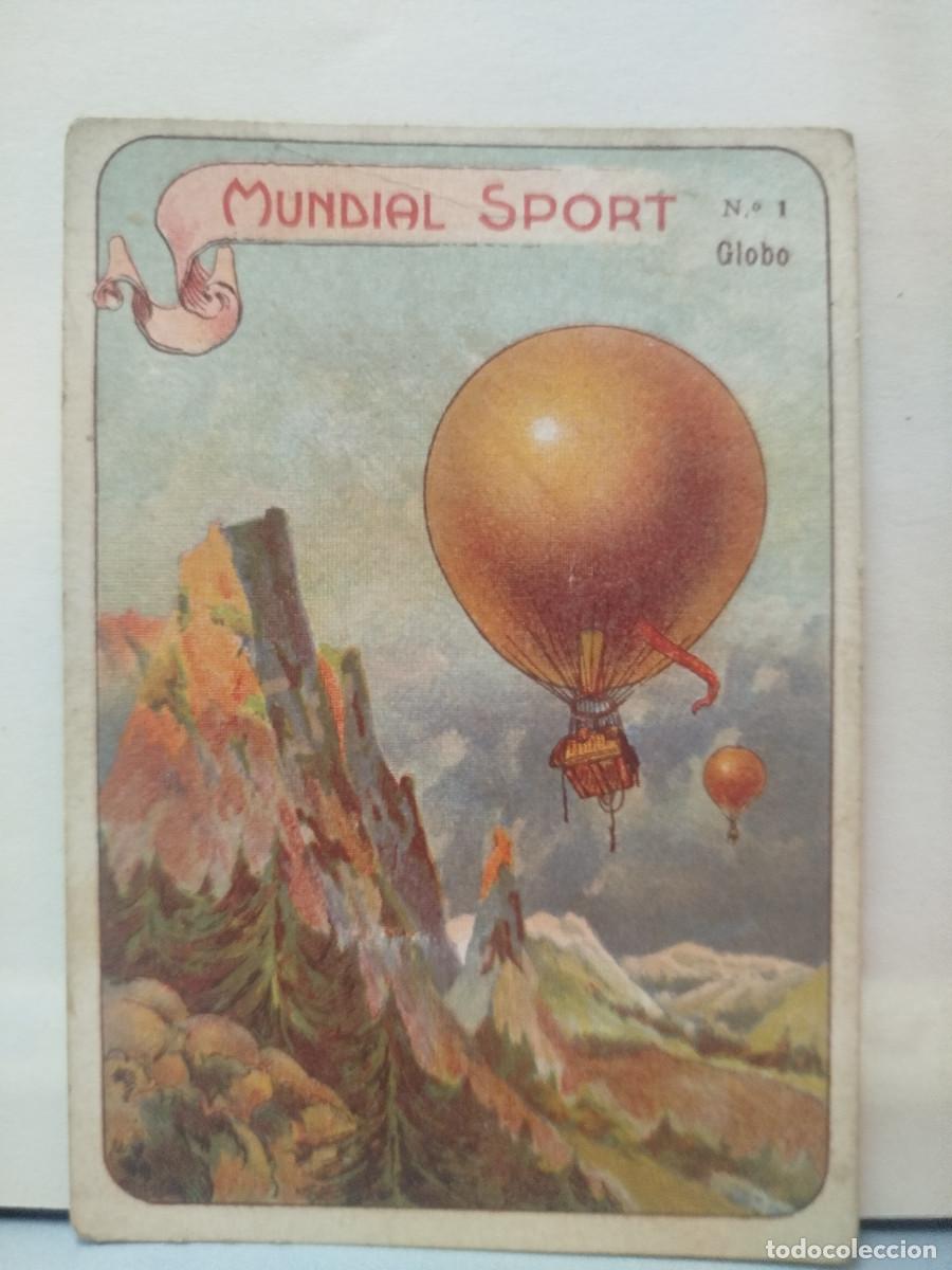 Coleccionismo Cromos antiguos: Cromo Chocolate Barons y Artigas, Mundial Sport, n&uacute;m. 1
