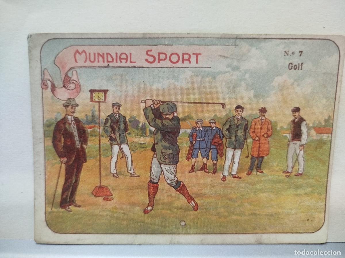 Coleccionismo Cromos antiguos: Cromo Chocolate Barons y Artigas, Mundial Sport, n&uacute;m. 7