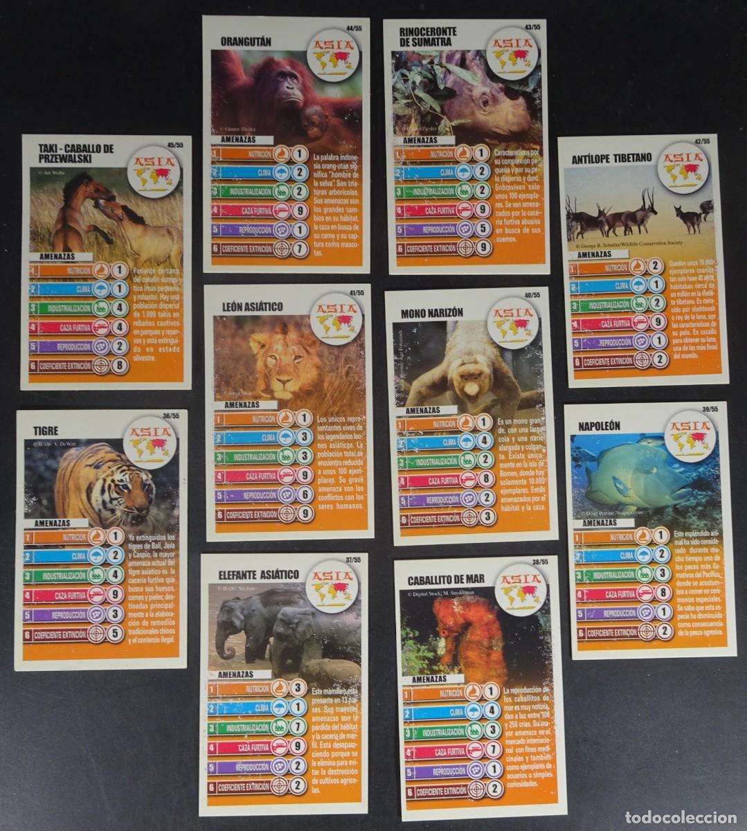 Coleccionismo Cromos antiguos: 10 CROMOS BOLLYCAO ACCI&Oacute;N RESCATE, ASIA, VARIADOS , VER FOTOS