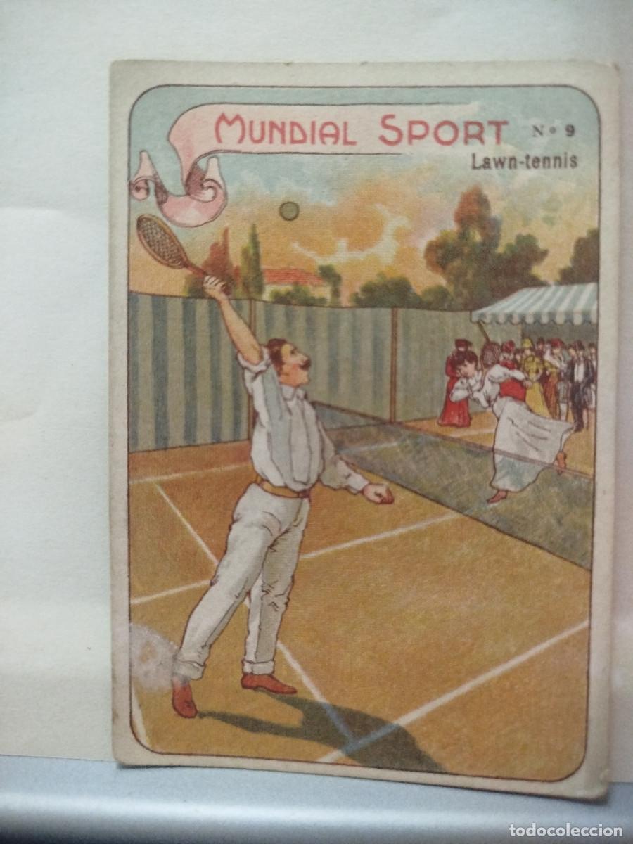 Coleccionismo Cromos antiguos: Cromo Chocolate Barons y Artigas, Mundial Sport, n&uacute;m. 9