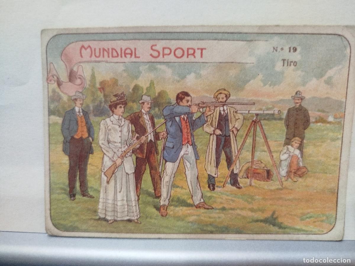 Coleccionismo Cromos antiguos: Cromo Chocolate Barons y Artigas, Mundial Sport, n&uacute;m. 19