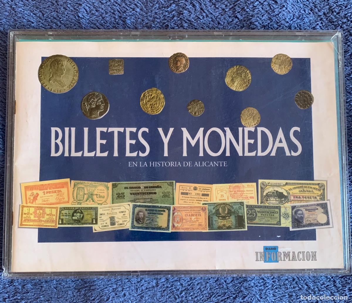 Coleccionismo Cromos antiguos: Colecci&oacute;n COMPLETA Billetes y Monedas en la Historia de Alicante (1997),
