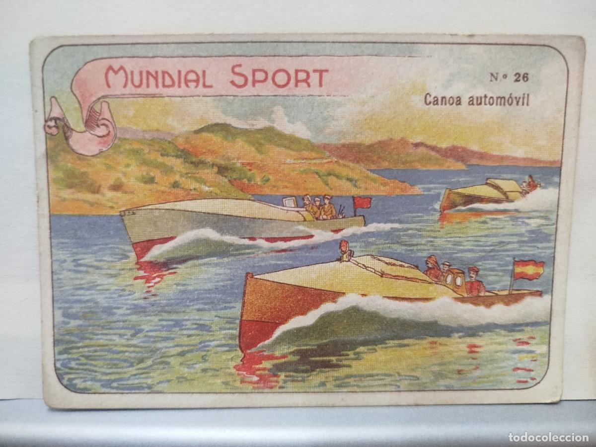 Coleccionismo Cromos antiguos: Cromo Chocolate Barons y Artigas, Mundial Sport, n&uacute;m. 26