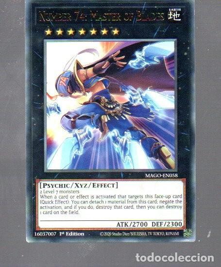Coleccionismo Cromos antiguos: CROMO DE KONANI LETRAS PLATEADAS Y DORADAS NUMBER 74 MASTER OF BLADES ENO N&ordm;58 DEL A&Ntilde;O 2020
