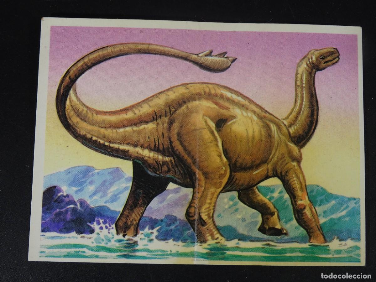 Coleccionismo Cromos antiguos: CROMO BOLLYCAO, LOS AUTENTICOS CROMOS DE DINOSAURIOS , N&ordm; 24 , SIN PEGAR, VER FOTOS