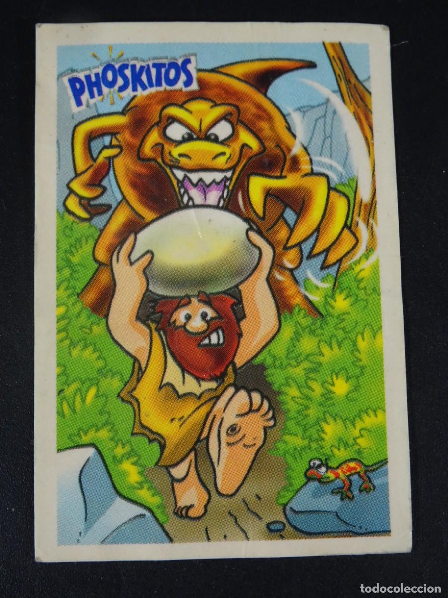 Coleccionismo Cromos antiguos: CROMO PHOSKITOS, LA SAGA CONTINUA HUEVO X 3 , SIN PEGAR, VER FOTOS