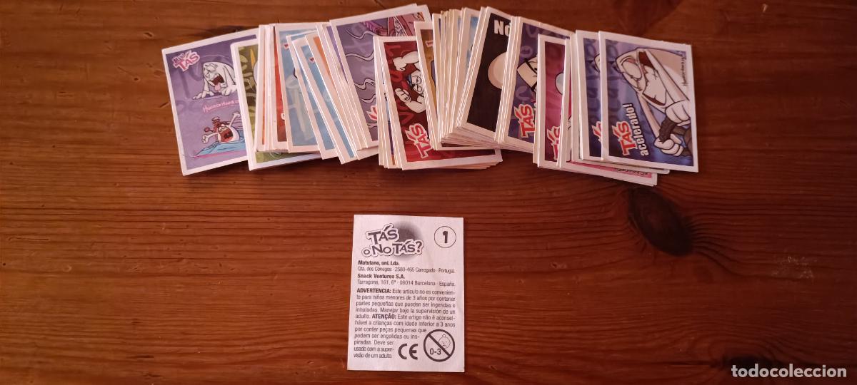 Coleccionismo Cromos antiguos: COLECCION 50 CROMOS PEGATINAS MATUTANO HUEVOS MINI TAS - SIN PEGAR