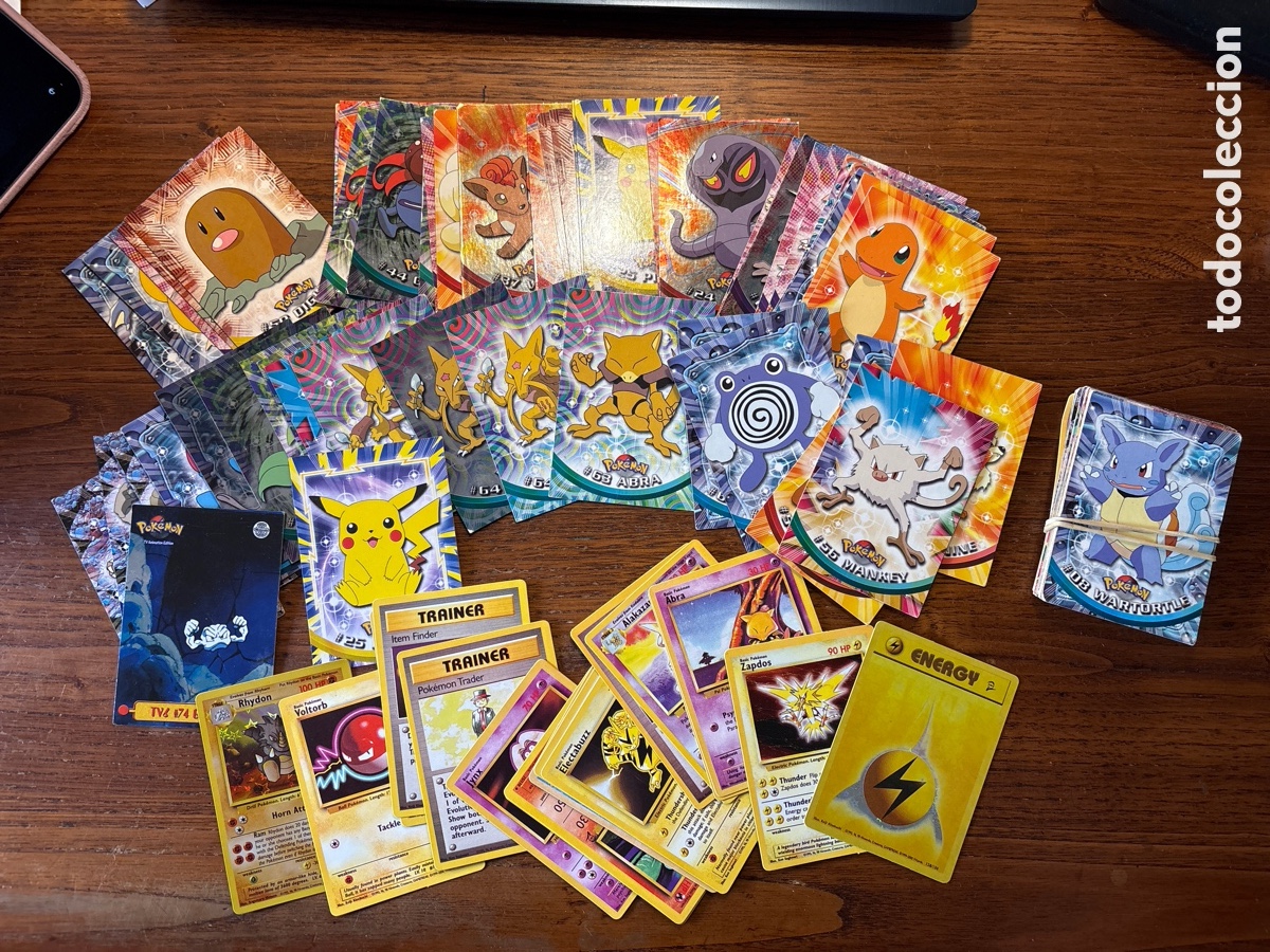 Coleccionismo Cromos antiguos: LOTE DE CROMOS POCKEMON
