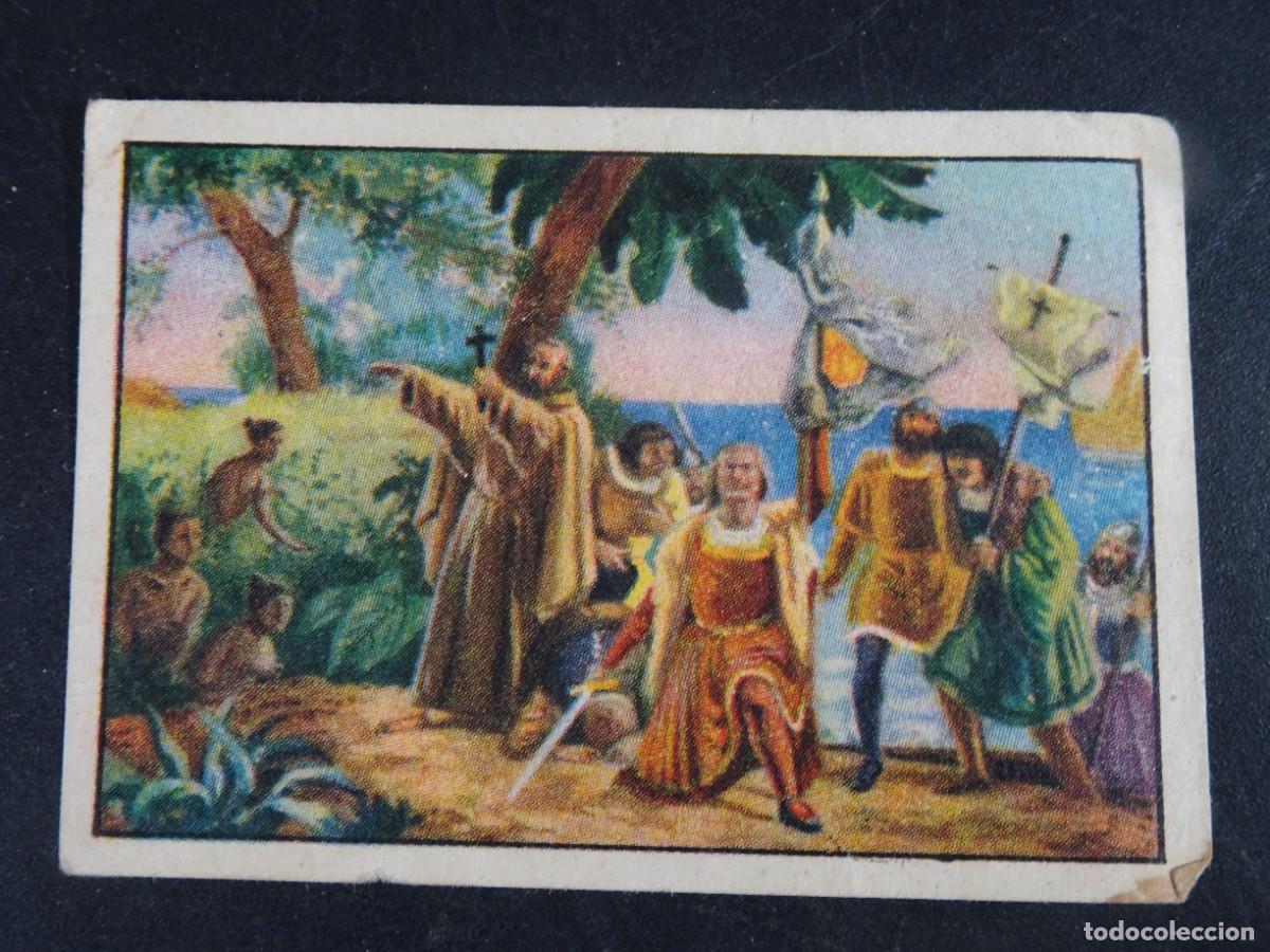 Coleccionismo Cromos antiguos: ANTIGUO CROMO, PRIMER ALBUM GALLINA BLANCA ,SERIE 11 N&ordm;8 CRISTOBAL COL&Oacute;N, VER FOTOS