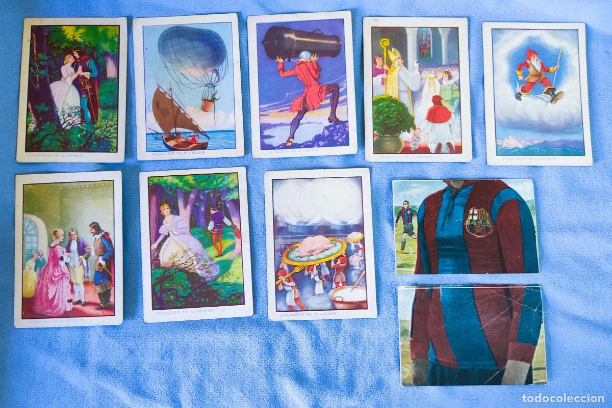 Coleccionismo Cromos antiguos: LOTE DE 10 CROMOS DE CHOCOLATES JAIME BOIX DIFERENTES SERIES