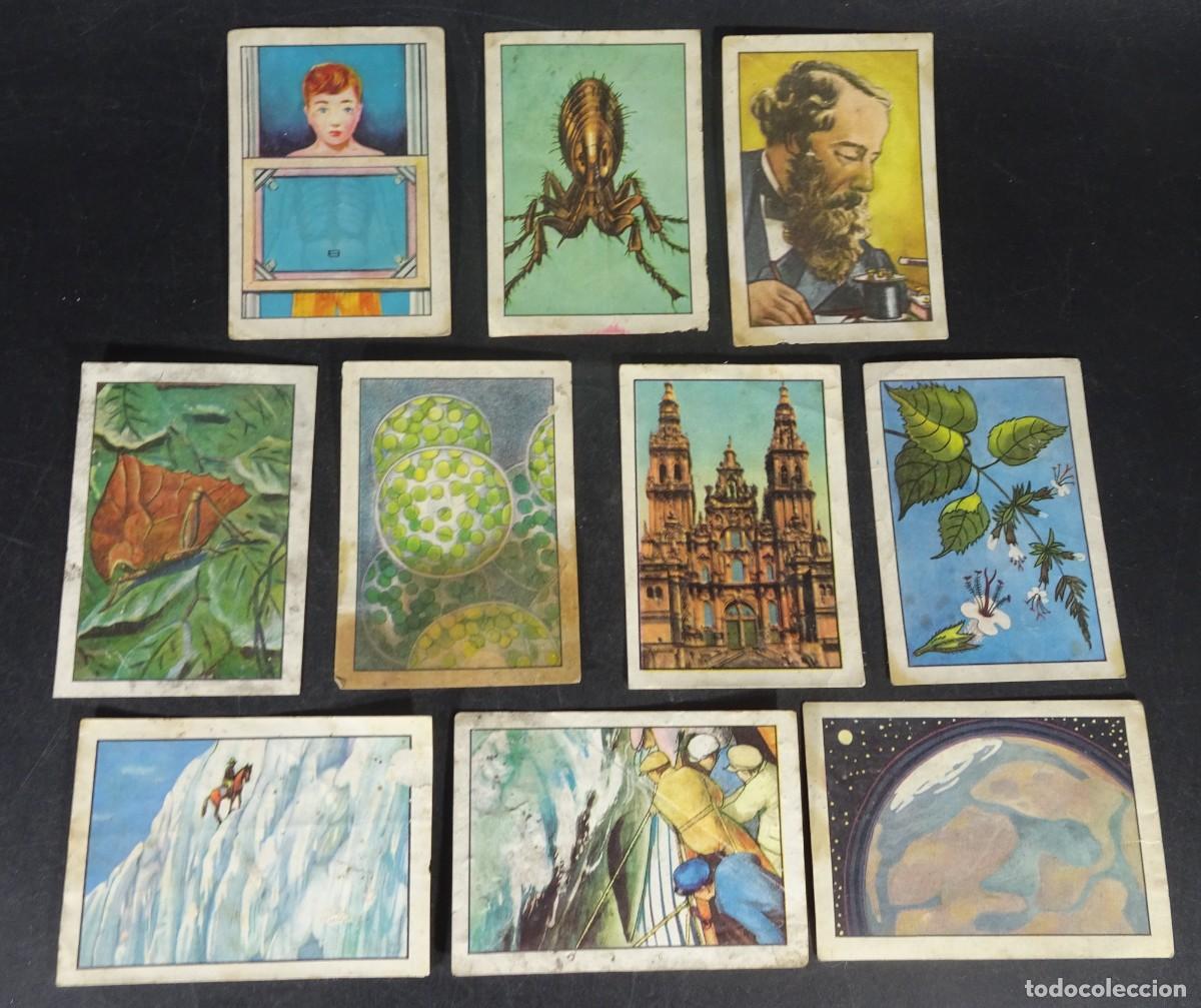 Sammeln alte Sammelbilder: 10 ANTIGUOS CROMOS ,CHOCOLATES NESTLE, LAS MARAVILLAS DEL UNIVERSO I - II, VER FOTOS