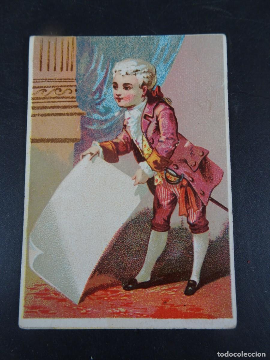 Coleccionismo Cromos antiguos: CROMO POR IDENTIFICAR, REPRODUCCI&Oacute;N, VER FOTOS