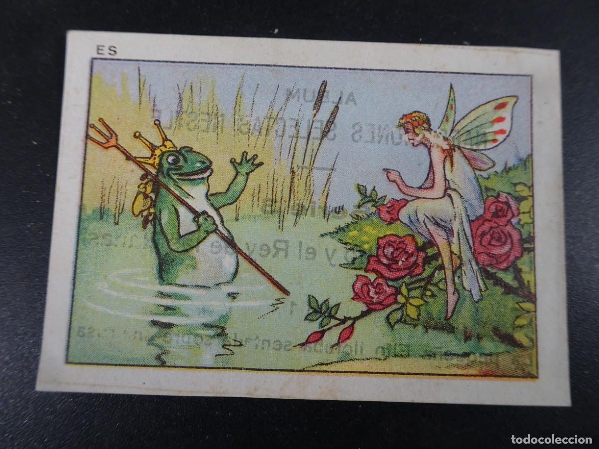 Coleccionismo Cromos antiguos: CROMO POR IDENTIFICAR, EL REY DE LAS RANAS, VER FOTOS