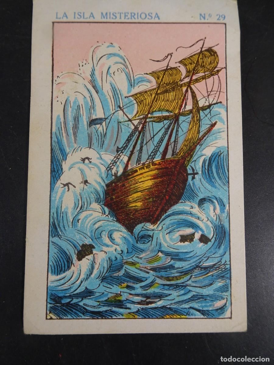 Coleccionismo Cromos antiguos: ANTIGUO CROMO MAGATZEMS JORBA, LA ISLA MISTERIOSA, VER FOTOS