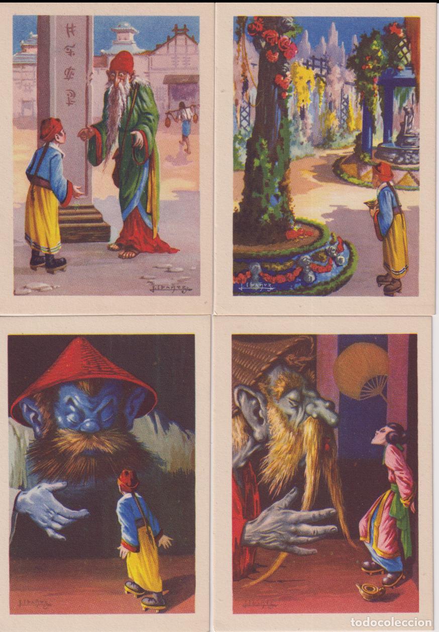 Collectable Antique Stickers: ALADINO &ndash; CUENTOS CLASICOS &ndash; 12 CROMO &ndash; COLECCI&Oacute;N COMPLETA