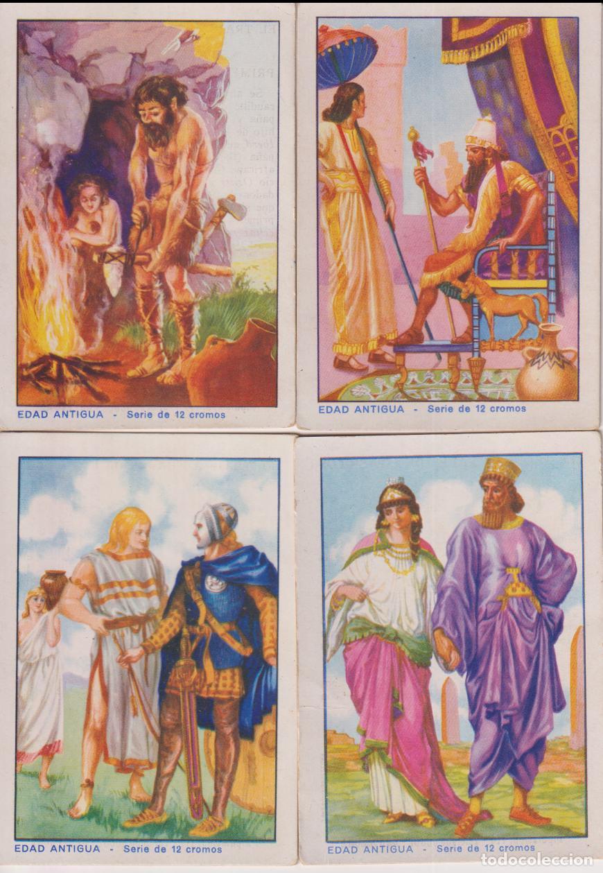 Coleccionismo Cromos antiguos: EL TRAJE A TRAVES DE LOS SIGLOS &ndash; CHOCOLATES EVARISTO JUNCOSA &ndash; 12 CROMOS &ndash; COLECCI&Oacute;N COMPLETA