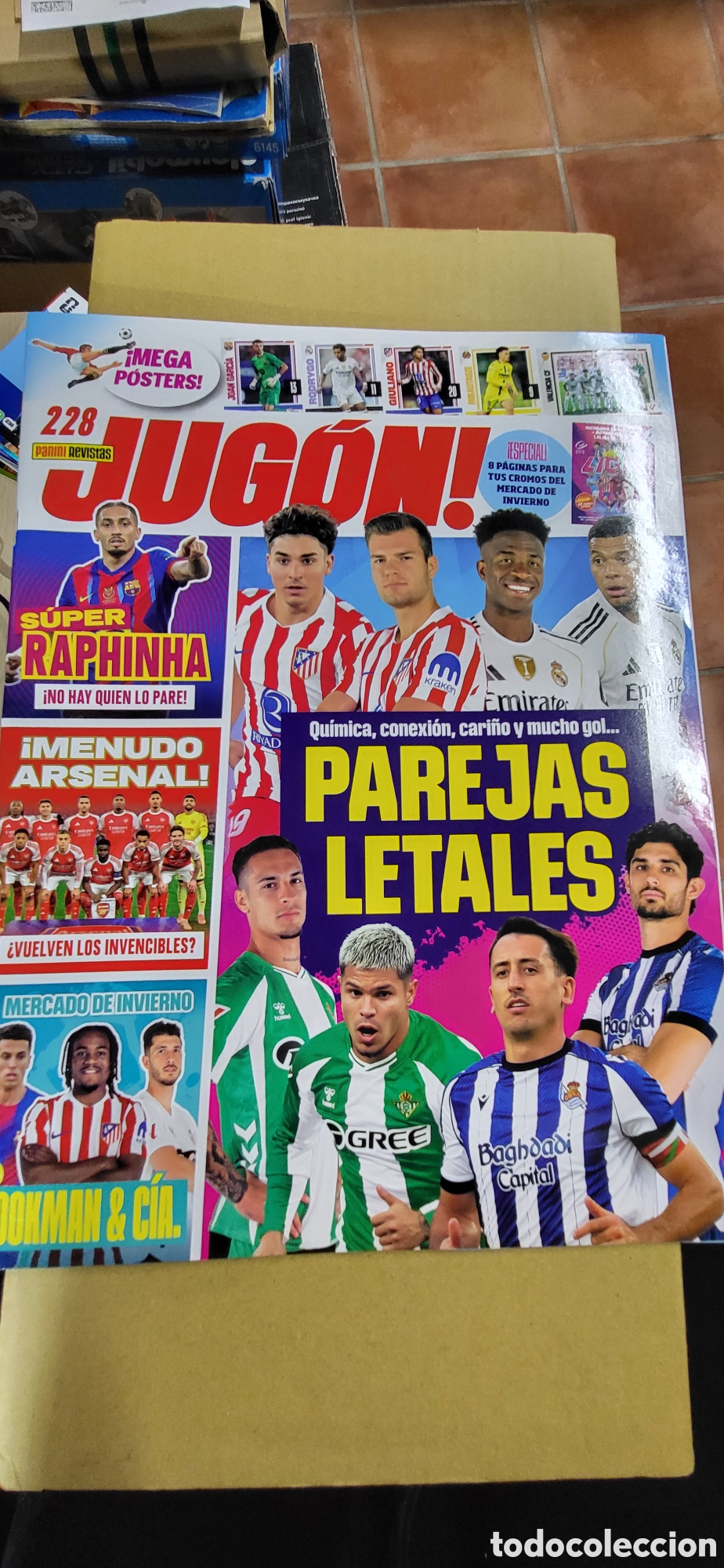 Colecionismo Cromos antigos: REVISTA JUGON 228 &rdquo; SOLO LA REVISTA &rdquo;