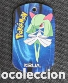 Coleccionismo Cromos antiguos: Kirlia metal tags 2006 nintendo chapa pokemon