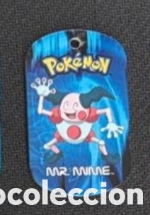 Coleccionismo Cromos antiguos: Mr. Mime metal tags 2006 nintendo chapa pokemon