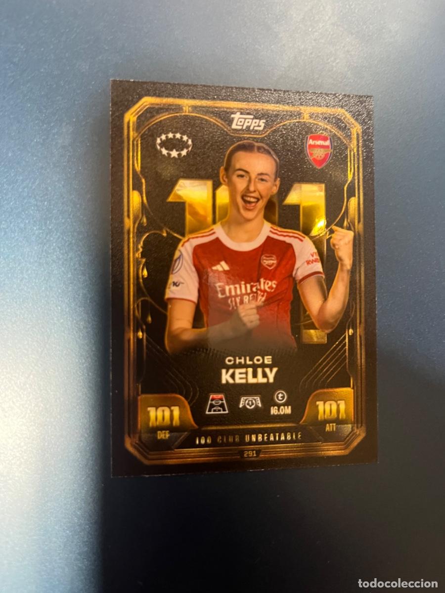 Coleccionismo Cromos antiguos: 291 chloe Kelly arsenal unbeatable 100 club match attax extra 25-26