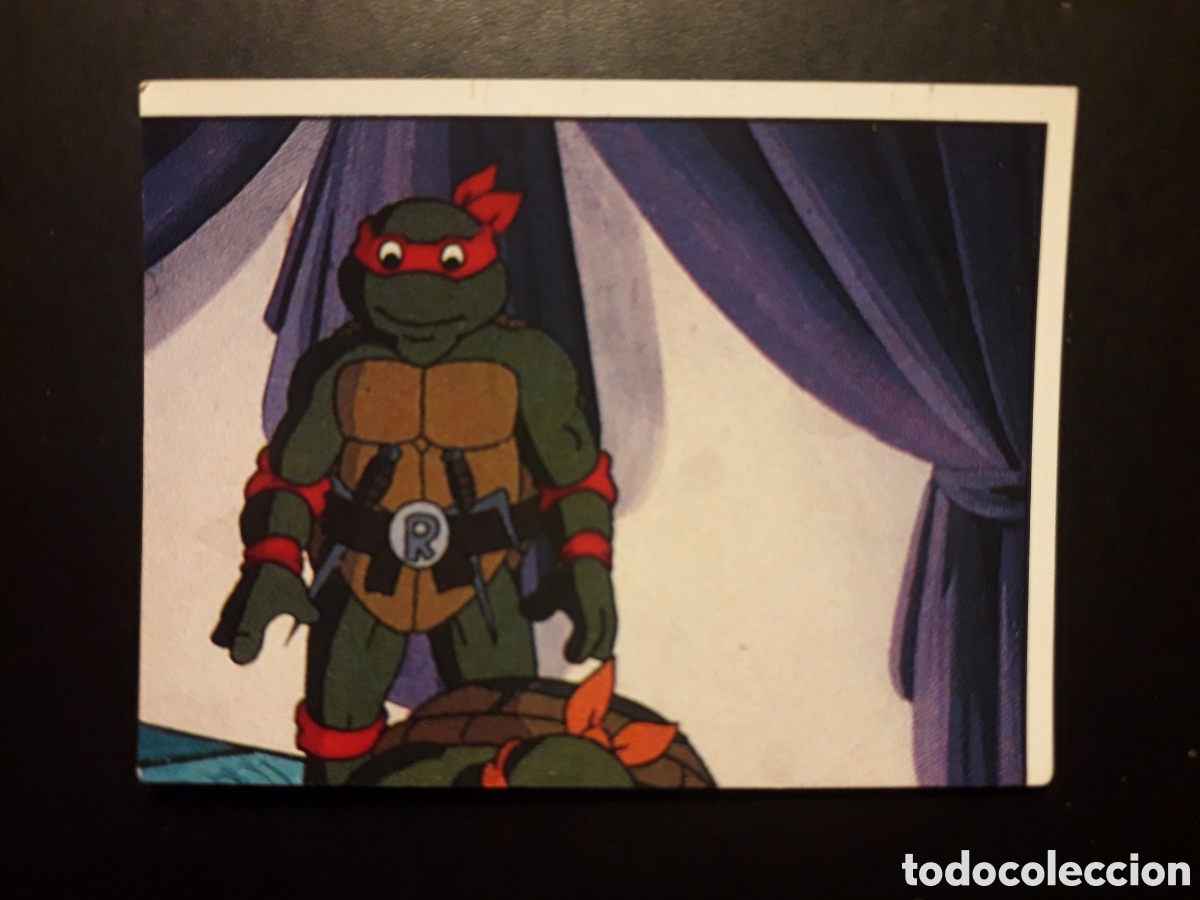 Coleccionismo Cromos antiguos: TORTUGAS NINJA, TURTLES TEENAGE HERO, PANINI 1990 N&deg; 231 SIN PEGAR PEDIDO M&Iacute;NIMO 3&euro;