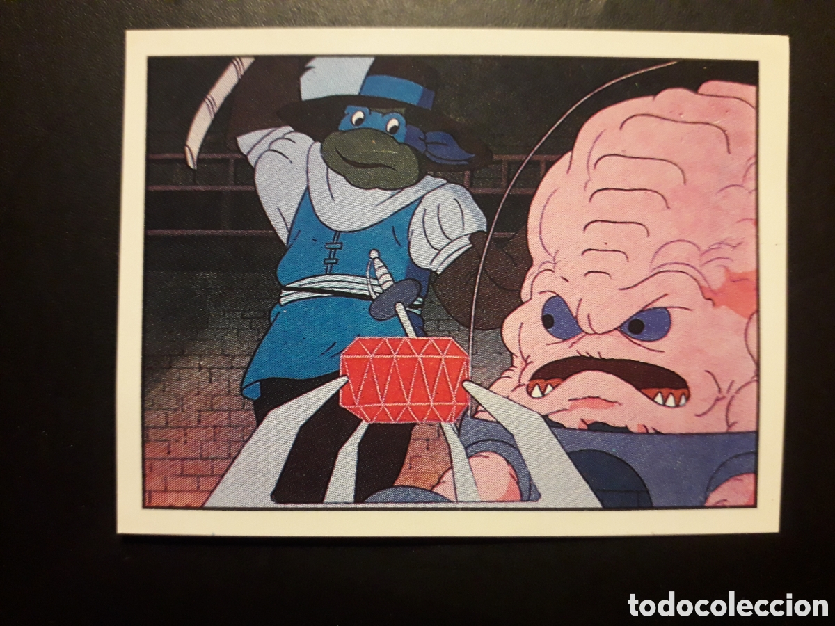 Coleccionismo Cromos antiguos: TORTUGAS NINJA, TURTLES TEENAGE HERO, PANINI 1990 N&deg; 245 SIN PEGAR PEDIDO M&Iacute;NIMO 3&euro;