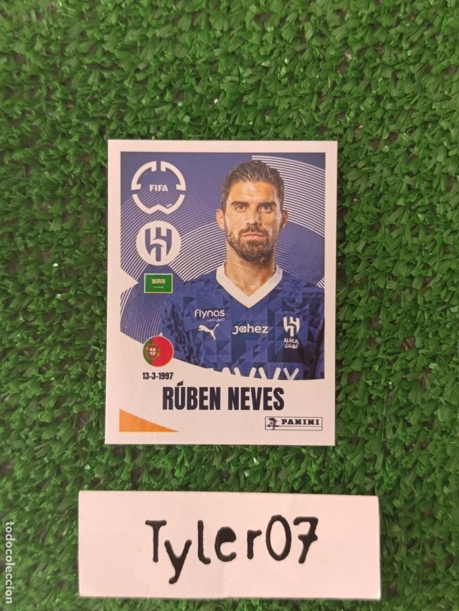 Coleccionismo Cromos antiguos: RUBEN NEVES 504 AL HILAL CLUB WORLD CUP 2025 25 PANINI
