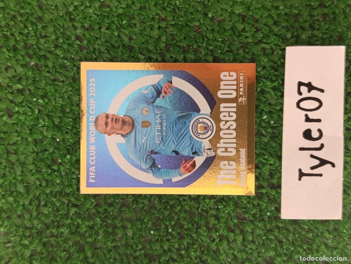 Coleccionismo Cromos antiguos: ERLING HAALAND 421 MANCHESTER CITY CLUB WORLD CUP 2025 25 PANINI