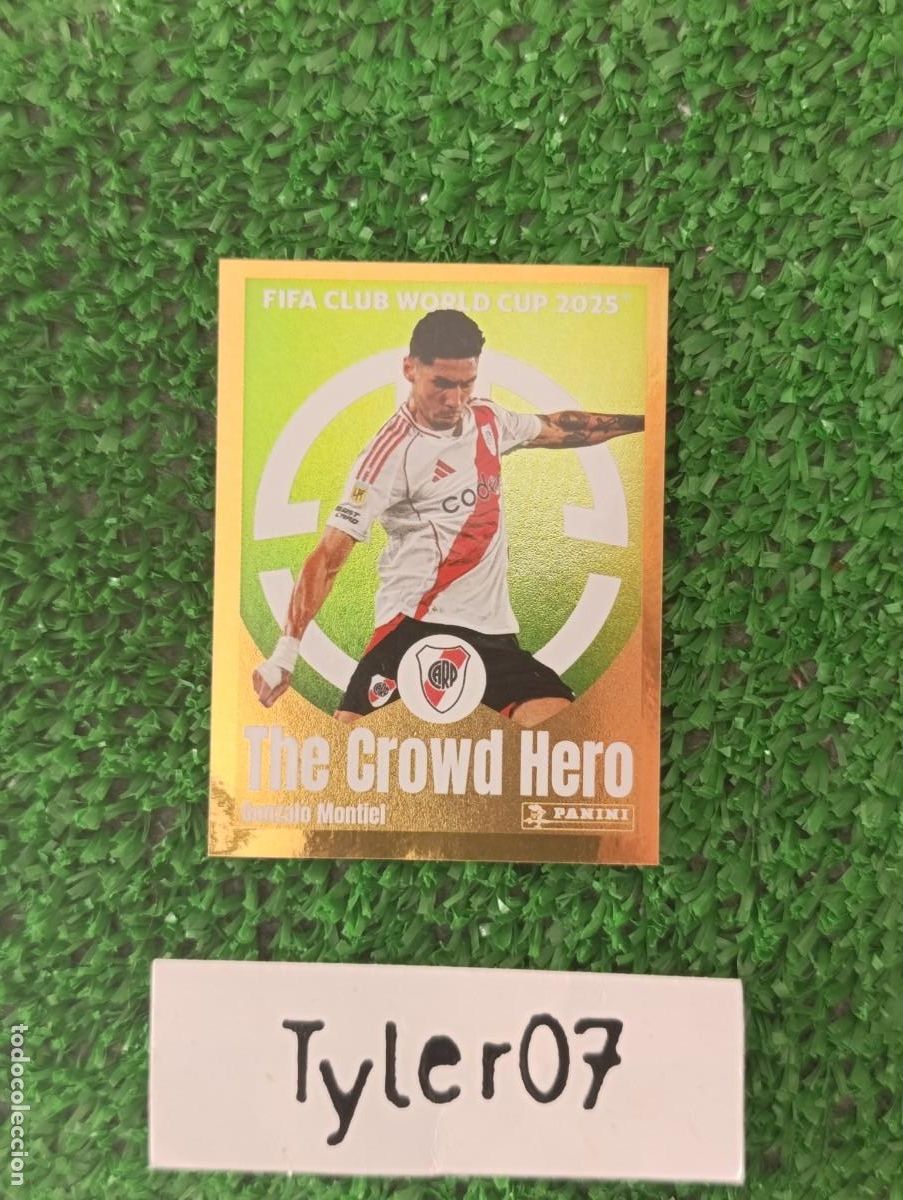 Coleccionismo Cromos antiguos: GONZALO MONTIEL 280 RIVER PLATE CLUB WORLD CUP 2025 25 PANINI