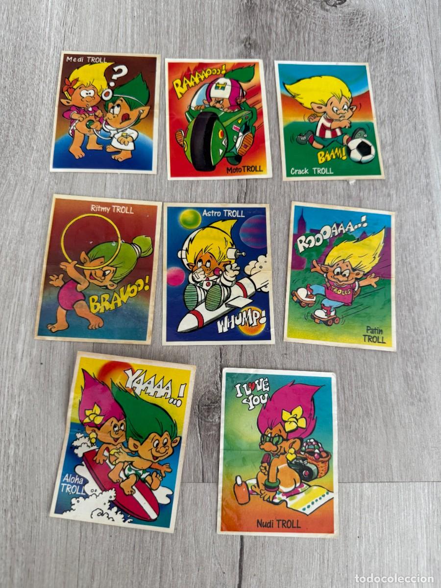 Coleccionismo Cromos antiguos: 8 cromos Phoskitos - Troll