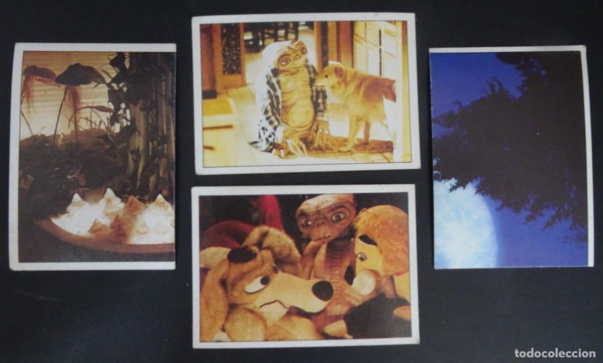Coleccionismo Cromos antiguos: LOTE 4 CROMOS ET EXTRATERRESTRE , VER FOTOS